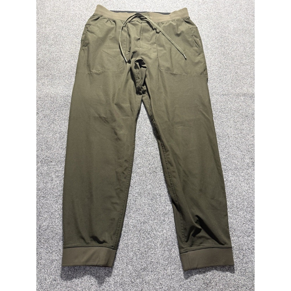 Lululemon ABC Jogger Stretch Pants‎ Warpstreme Olive Green Size XL M5AOLS